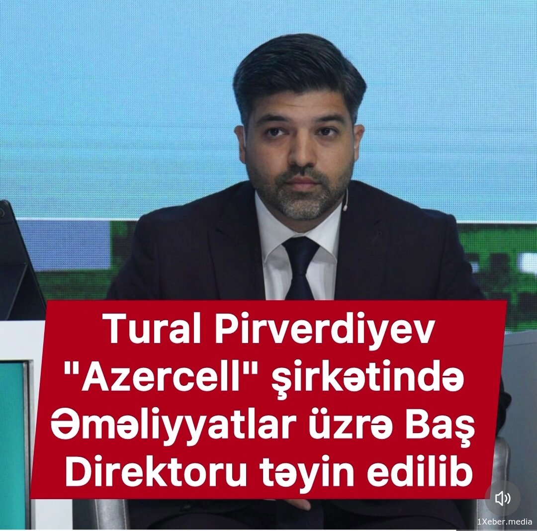 Tural Pirverdiyev baş direktor təyin edildi