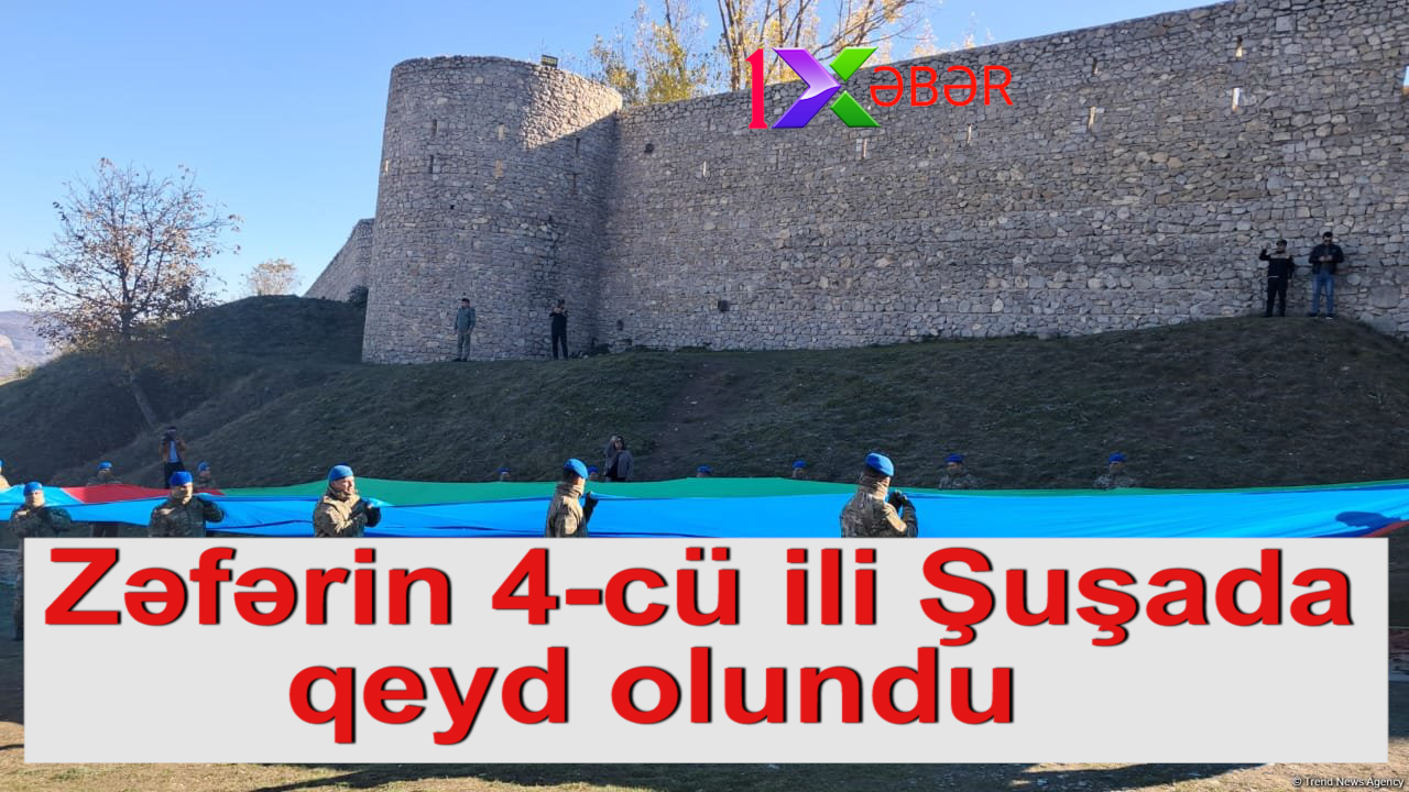 Zəfərin 4-cü ili Şuşada qeyd olundu