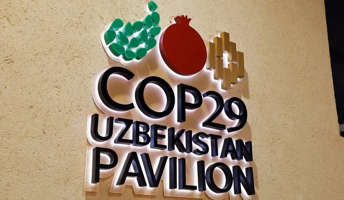 Özbəkistan Bakıda keçirilən COP29 çərçivəsində milli pavilyonunu təqdim edir