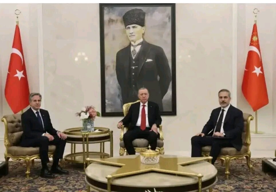 Ərdoğan Blinken görüşü - FOTO