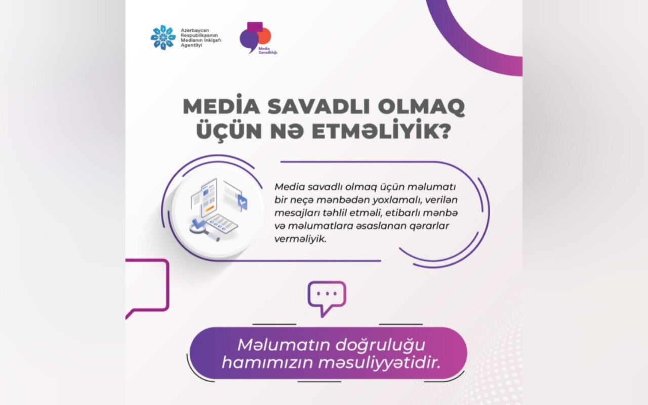 Media savadlı olmaq üçün nə etməliyik?