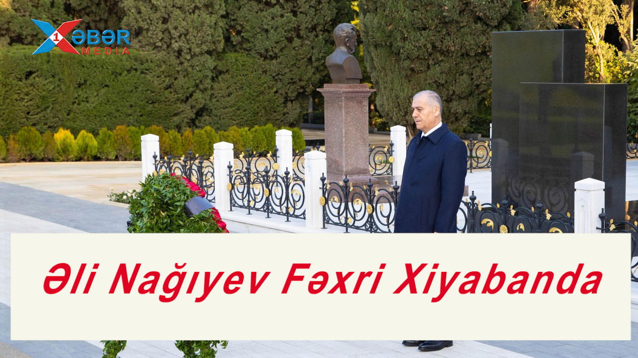 Əli Nağıyev Fəxri Xiyabanda-VİDEO