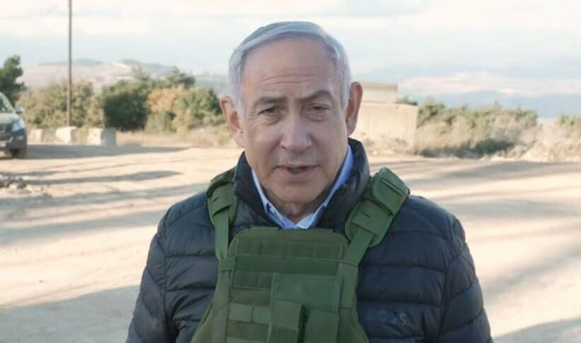 Netanyahu Suriya ilə sərhədə gəldi