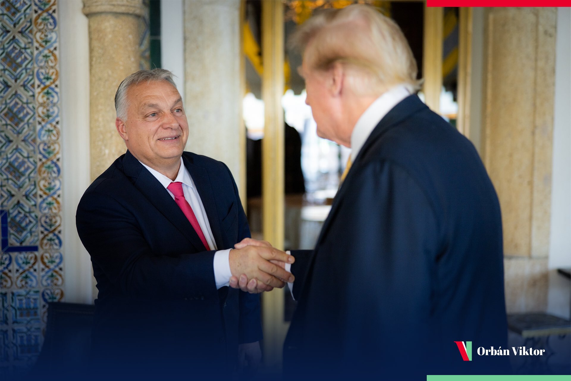 Viktor Orban Donald Trampla görüşüb