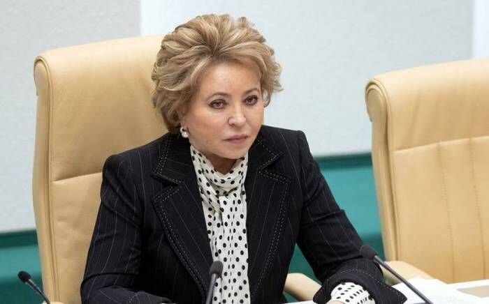 Valentina Matviyenko Prezident İlham Əliyevi təbrik etdi