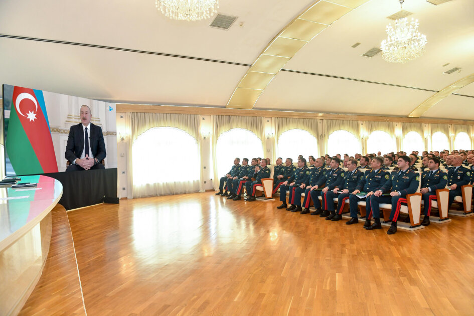 Dövlət Sərhəd Xidmətində ötən ildə xidməti-döyüş fəaliyyətinin yekunlarına dair hesabat müşavirəsi keçirilib