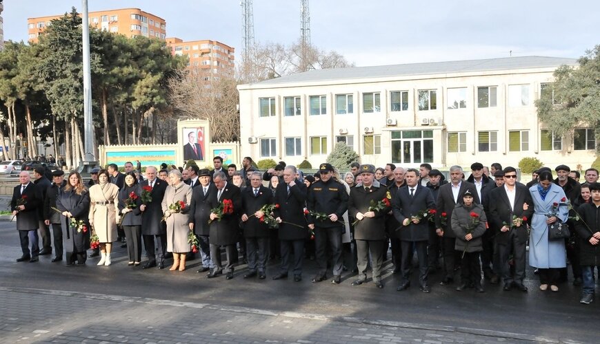 Abşeron rayonunda 20 Yanvar şəhidlərinin xatirəsi anıldı