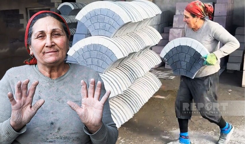 Pulu daşdan çıxan qadın 63 yaşında sosial şəbəkədə fenomen oldu - VİDEO