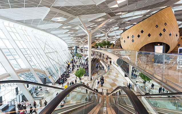 Bakı aeroportunda ölüm