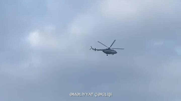 Lənkəranda dənizində itkin düşənlərin axtarışları helikopter vasitəsi ilə davam edir