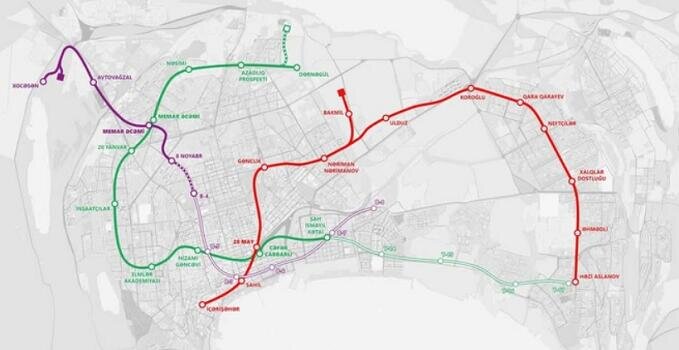 Bakıda tikiləcək 10 yeni metro hansı əraziləri əhatə edəcək?