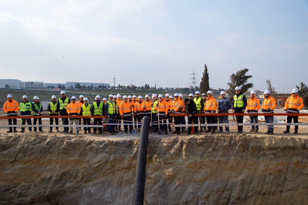 Norm şirkəti tərəfindən beton zavodlarının inşasına başlanılıb (FOTO)