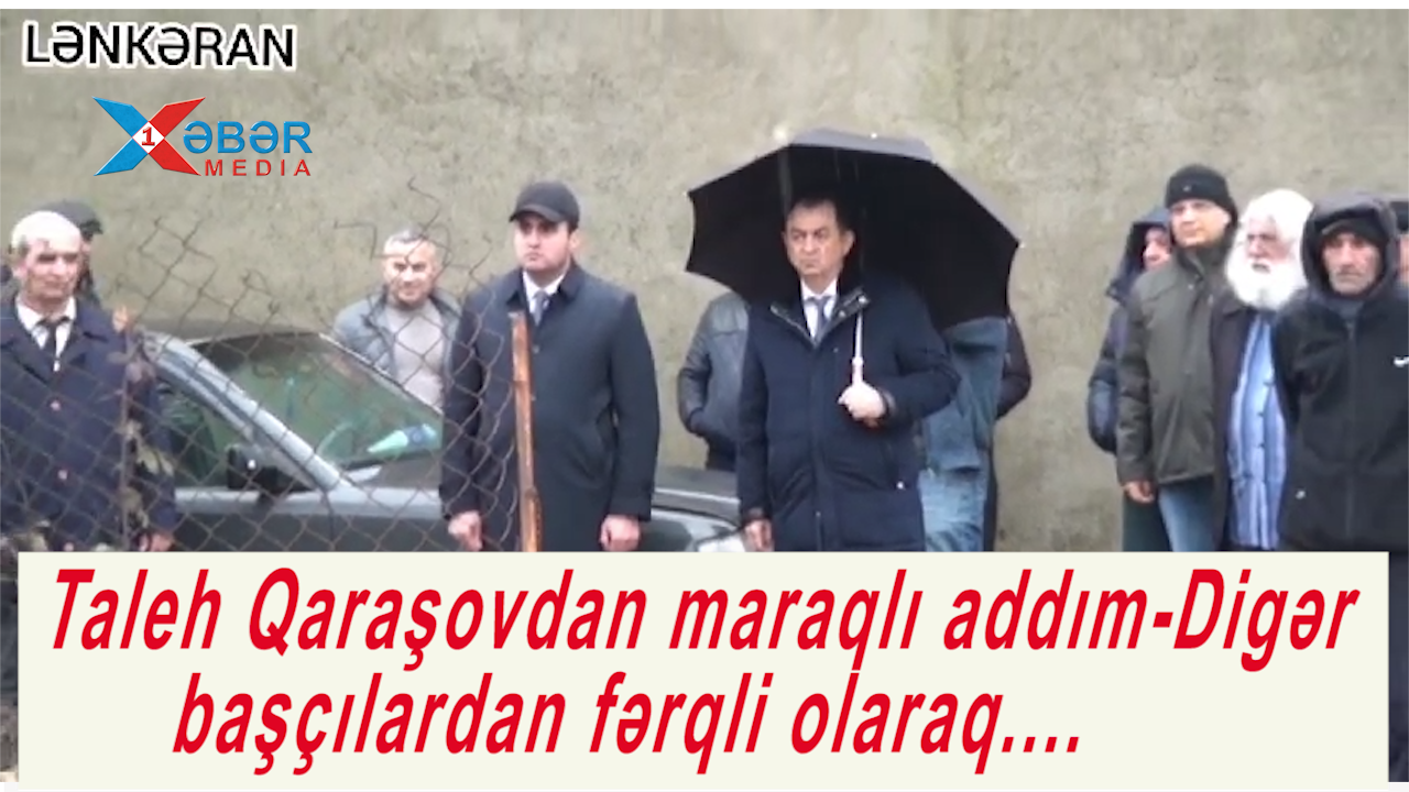 Taleh Qaraşovdan maraqlı addım-Digər başçılardan fərqli olaraq....-VİDEO