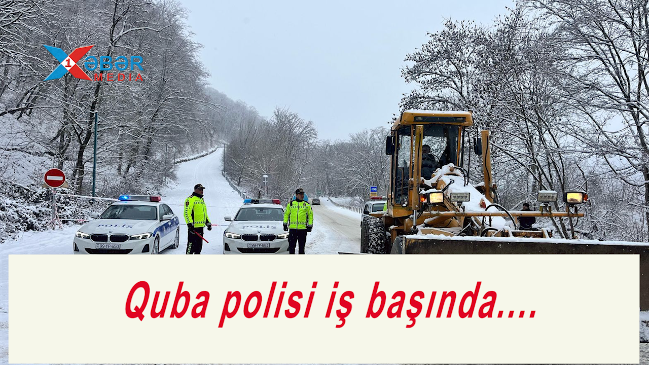 Quba polisi İŞ BAŞINDA...-VİDEO