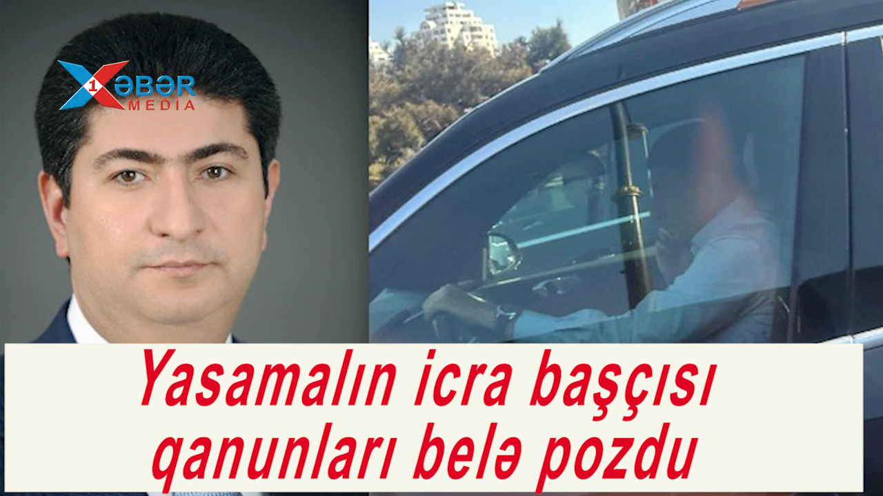 Yasamalın icra başçısı qanunları belə pozdu-VIDEO