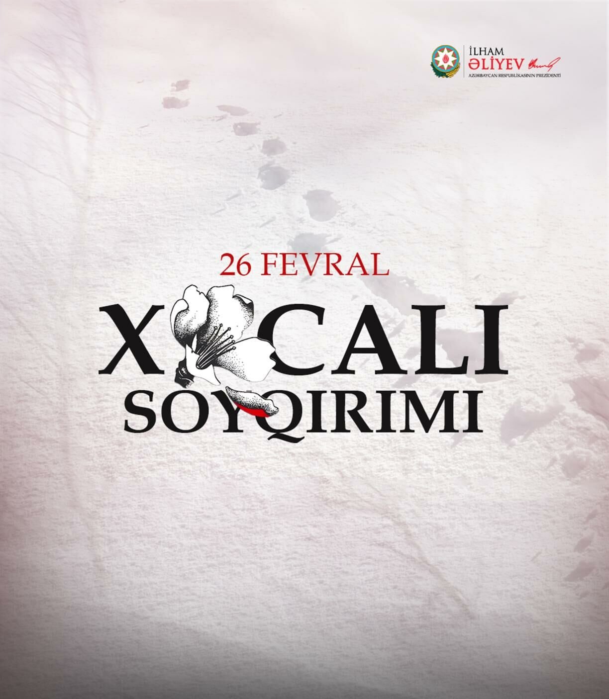 Prezident Xocalı soyqırımının ildönümü ilə bağlı paylaşım etdi