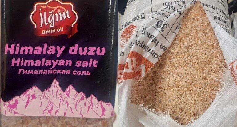 Bakıda himalay duzu marketlərdən yığışdırılır