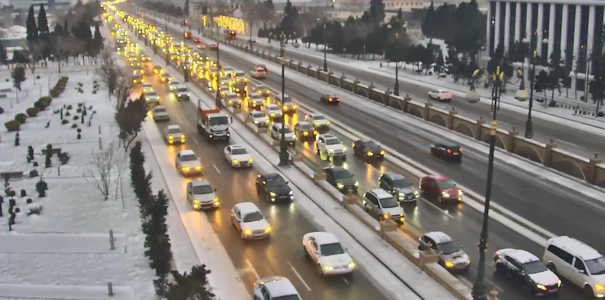 Bakı yollarında vəziyyət necədir?