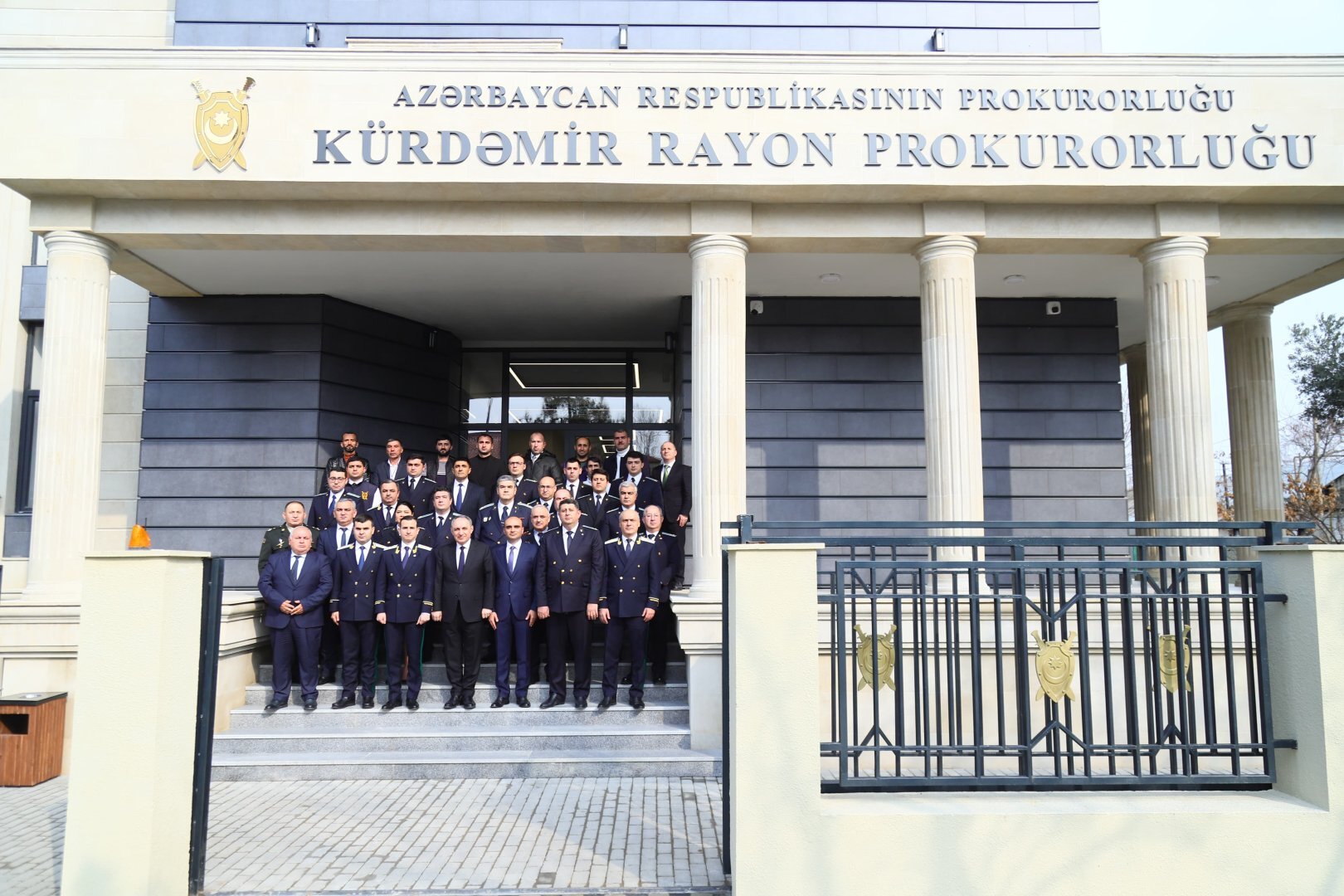 Kürdəmir rayon prokurorluğunun yeni inzibati binasının açılış mərasimi keçirilib (FOTO)