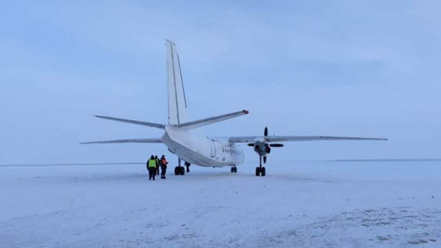 Yamalo-Nenets Muxtar Dairəsində An-24 təyyarəsi uçuş-enmə zolağından çıxıb