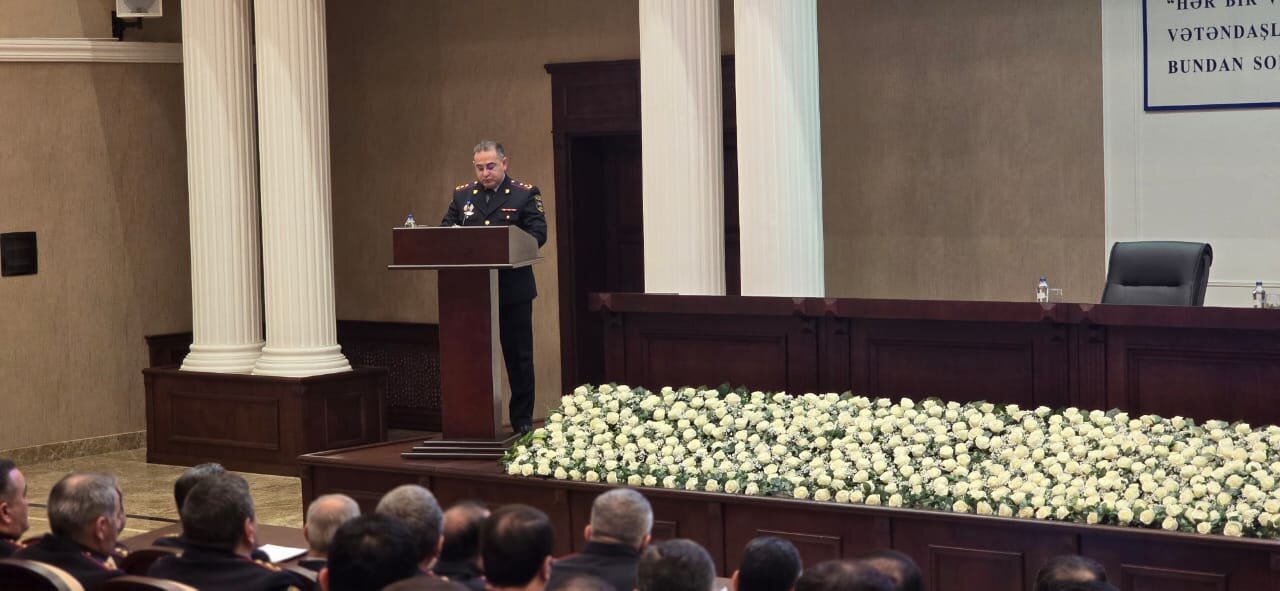 DİN-in Baş Dövlət Yol Polisi İdarəsində Xocalı soyqırımının 33-cü ildönümünə həsr olunan anım tədbiri keçirilib