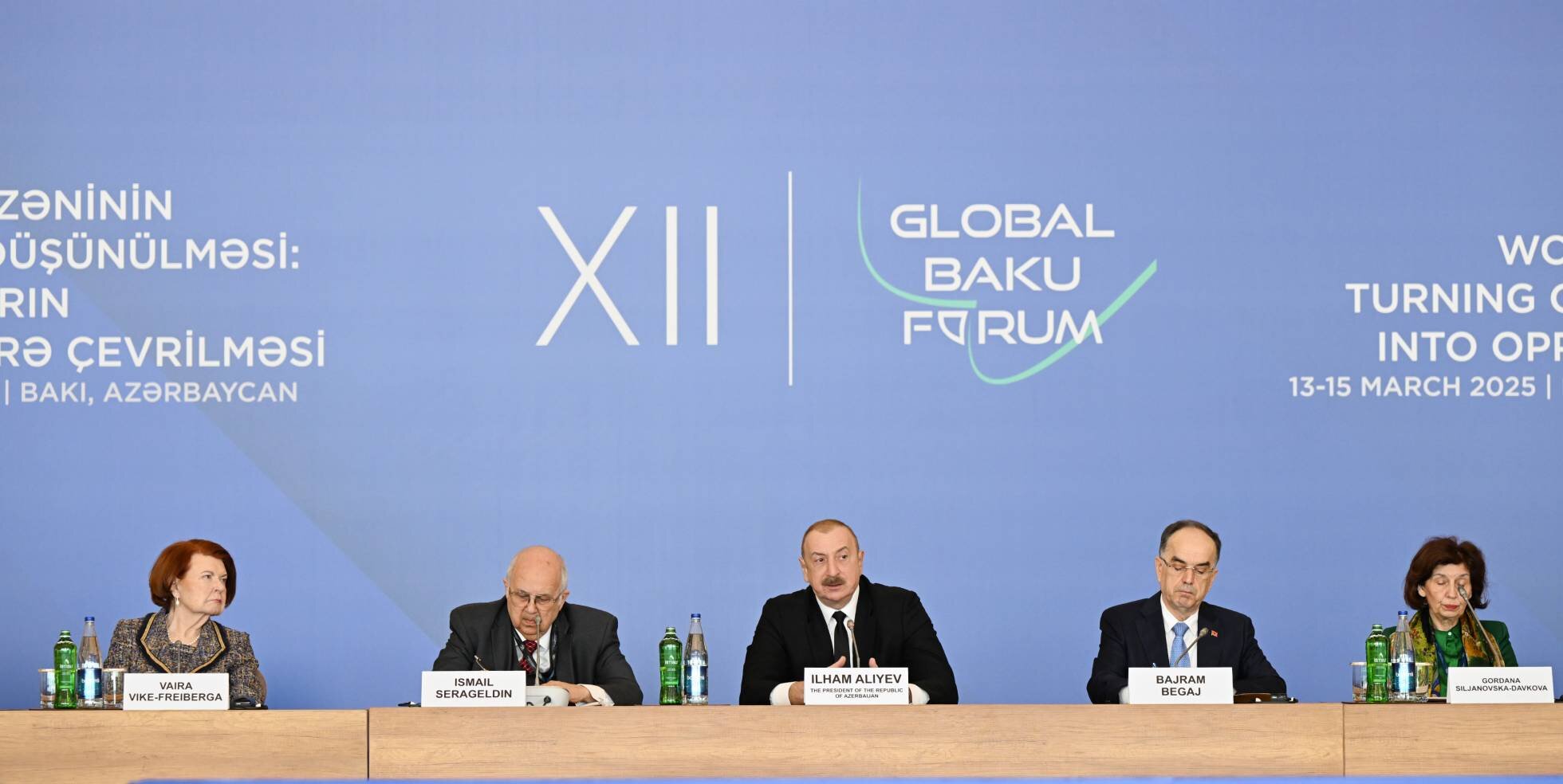 XII Qlobal Bakı Forumunda müzakirə edilən məsələlər dünyada sülhün təşviqinə töhfə  verəcək