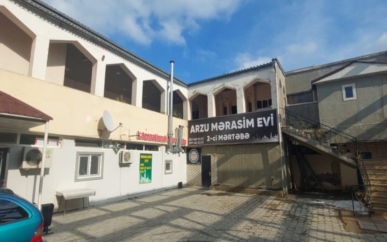 “Arzu” mərasim evinin fəaliyyəti dayandırılıb - VİDEO