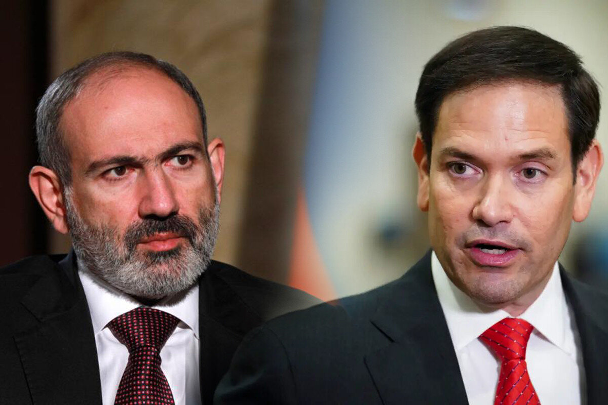Paşinyan Rubio ilə danışıqlar apardı