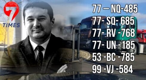 Pərvin Ağasiyevin  böyük sərvəti və ümumi dəyəri 1 milyon manata bərabər olan yük avtomobilləri…