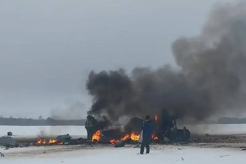 Leninqradda Mi-28 helikopteri qəzaya uğrayıb
