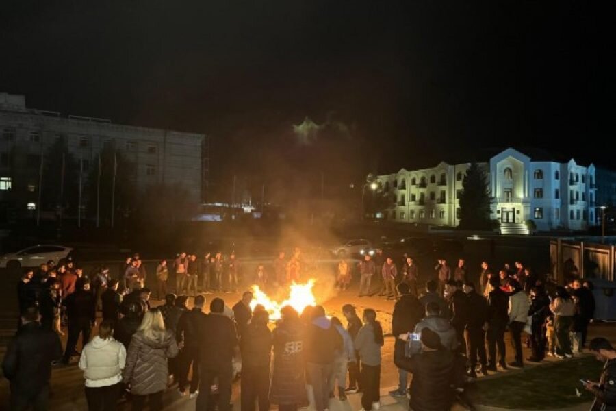 Xankəndi, Xocalı və Ağdərədə bayram tonqalları qalandı