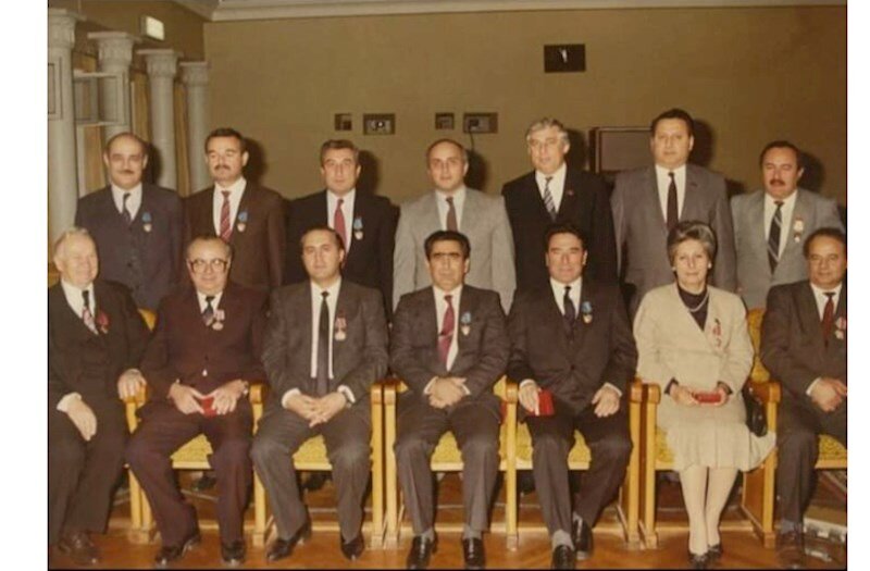 Ramiz Mehdiyev, güllələnmiş Afiyəddin Cəlilov, Artur Rəsizadə və Hadı Rəcəbli...