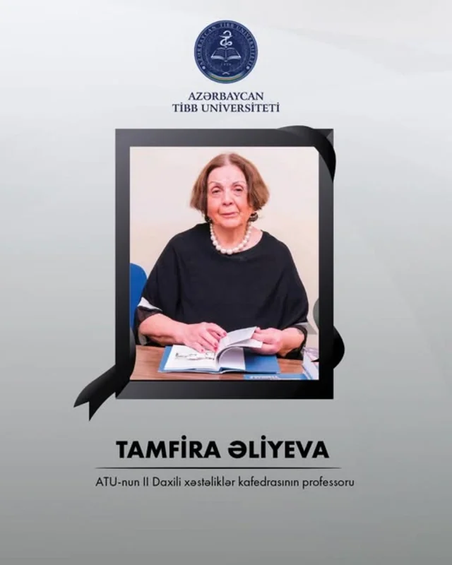 Tamfira Əliyeva vəfat etdi