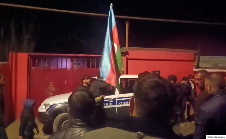 Gədəbəydə qar uçqununa düşən əsgərin cənazəsi ailəsinə təhvil verilib (FOTO/VİDEO)