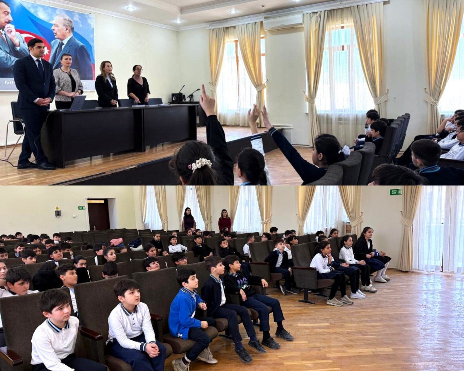 Ombudsman nümayəndələri şagirdlərlə davranış qaydaları və psixoloji xidmətin təşkili istiqamətində müəssisə rəhbərliyinə tövsiyələr verib