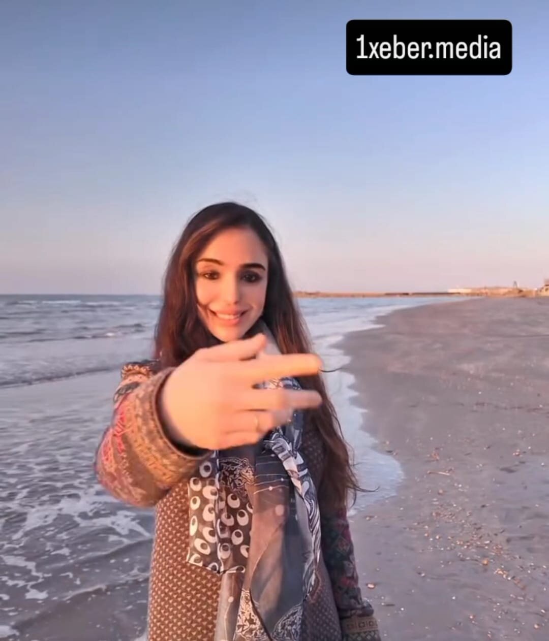 Leyla Əliyeva dəniz kənarından maraqlı paylaşım etdi