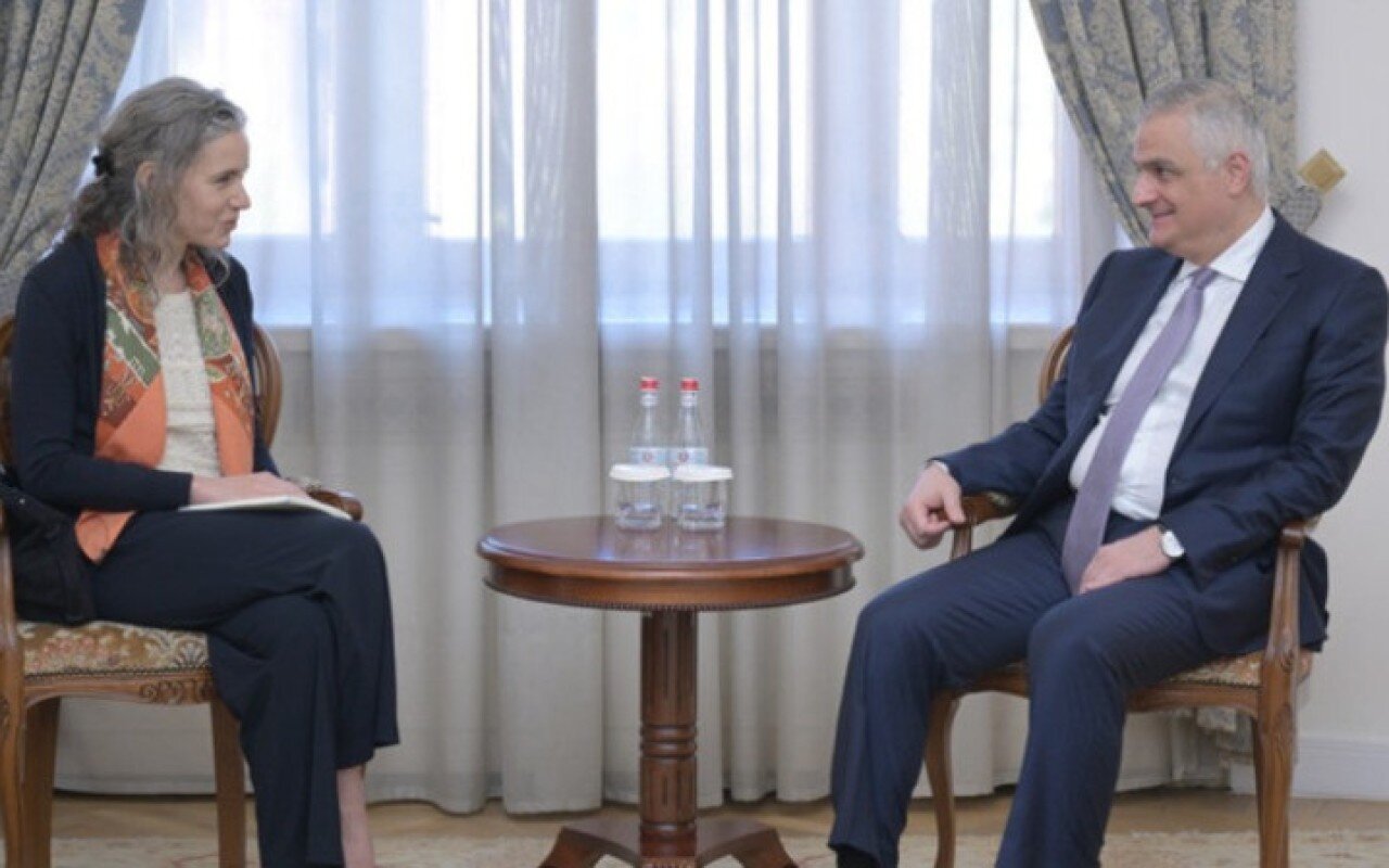 Sərhədin demarkasiyası prosesi müzakirə edildi