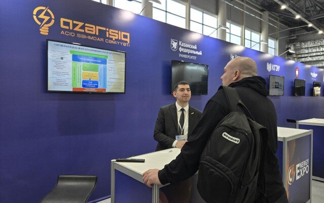 “Azərişıq” ASC-nin gənc mütəxəssisləri “KazanEXPO” sərgisində
