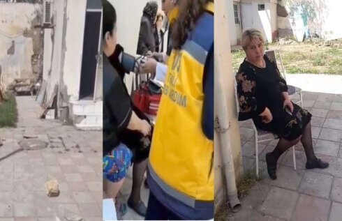“Vialon” yenə evləri dağıdır....