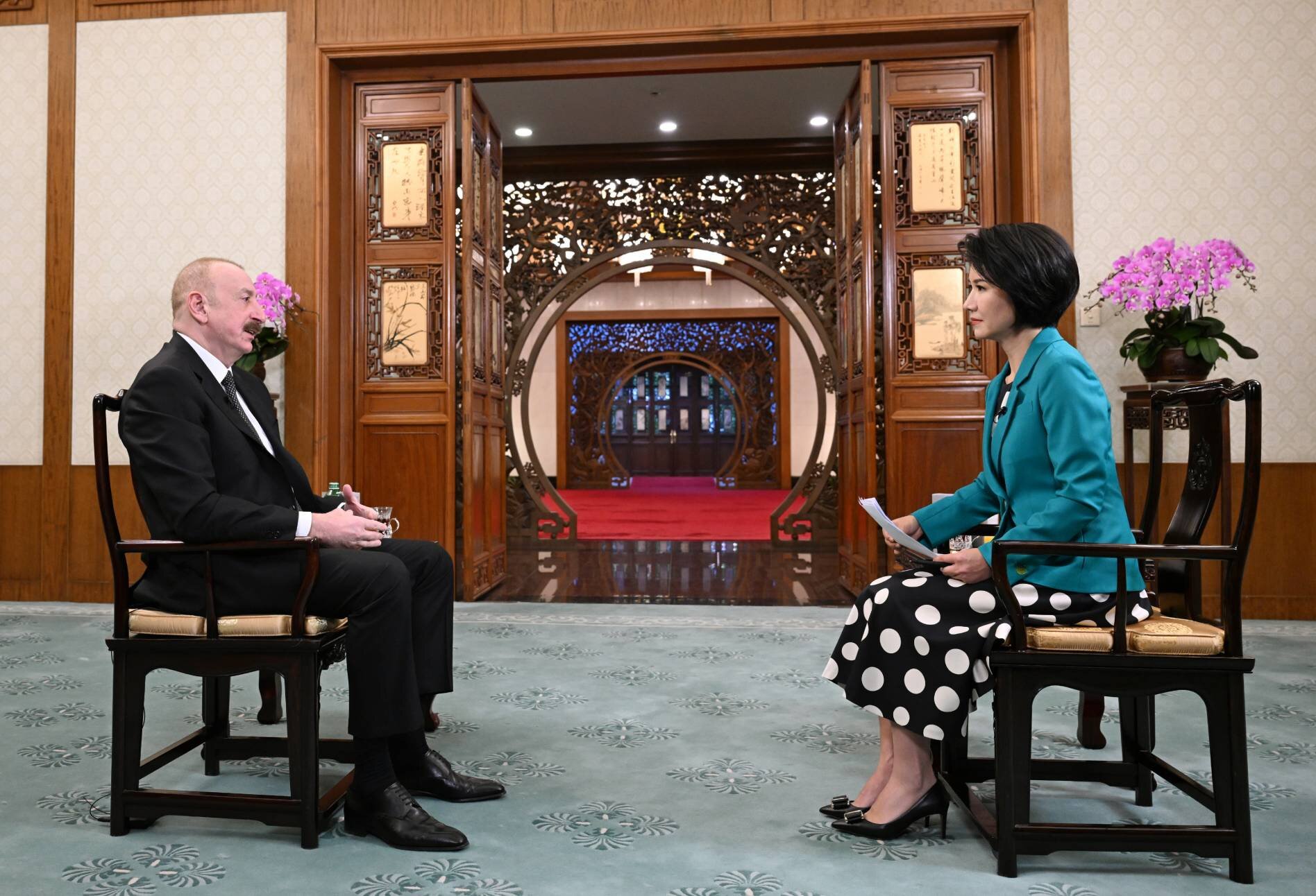 Azərbaycan və Çin arasındakı münasibətlər strateji zəminə çatıb