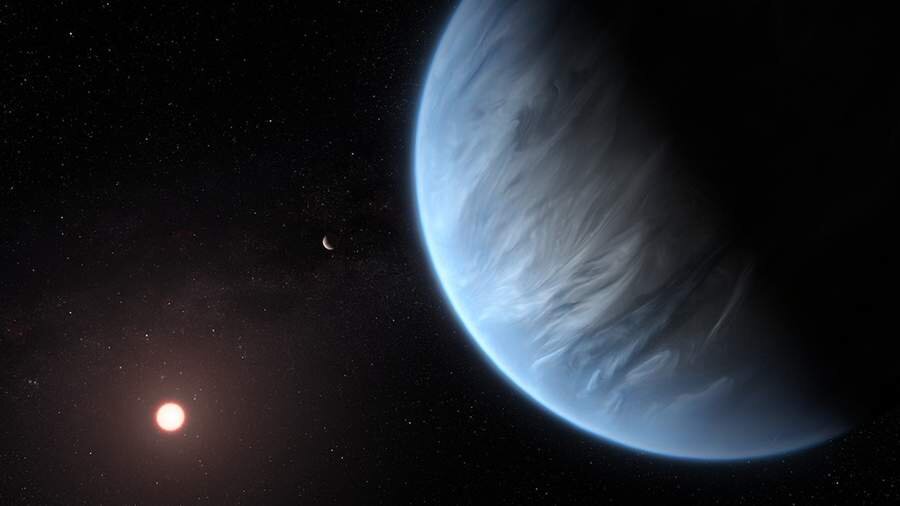 Astronomlar K2-18b ekzoplanetinin atmosferində iki üzvi birləşmə tapıblar