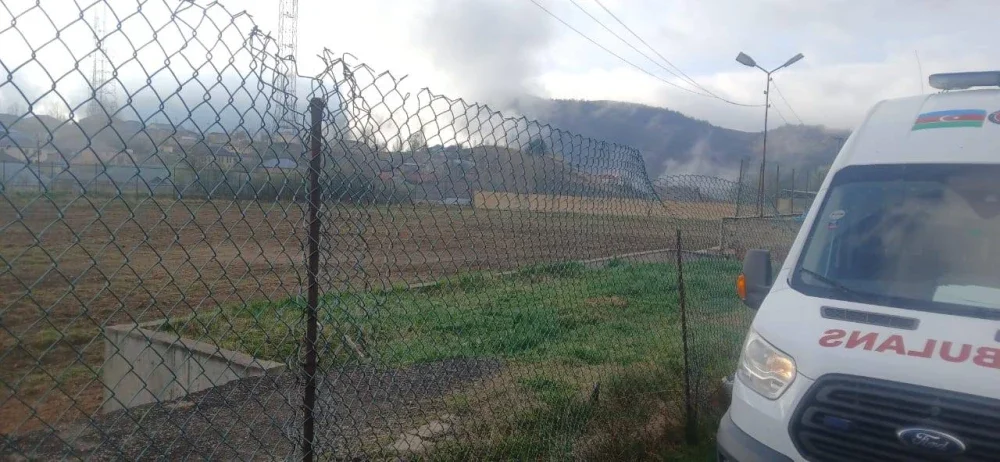 Gədəbəydə stadionu şumladılar: kartof əkəcəklər