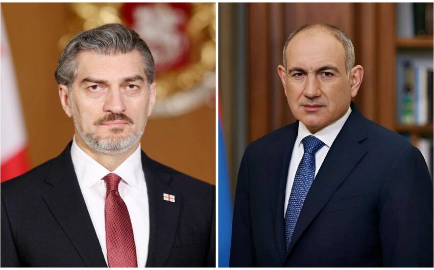 Gürcüstan Prezidenti Nikol Paşinyanla görüşüb