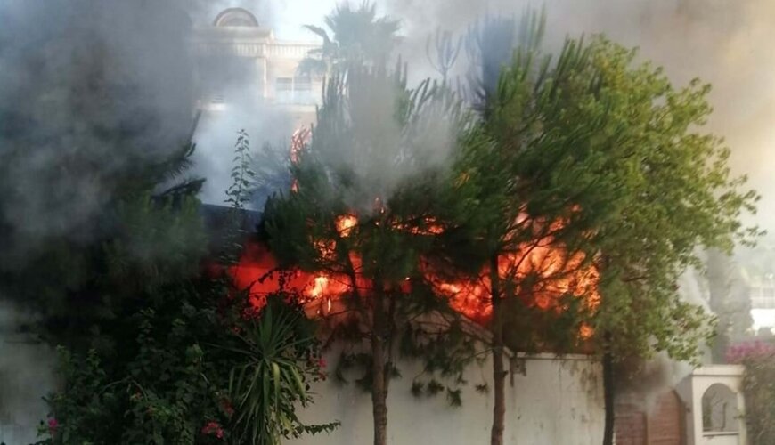 Türkiyədə beşulduzlu hoteldə yanğın olub