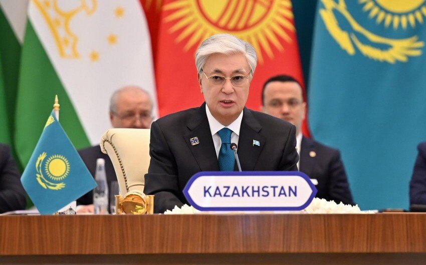 Tokayev: "Qazaxıstan Orta Dəhliz üzrə yük daşımalarının həcmini 10 milyon tona çatdırmağı planlaşdırır"