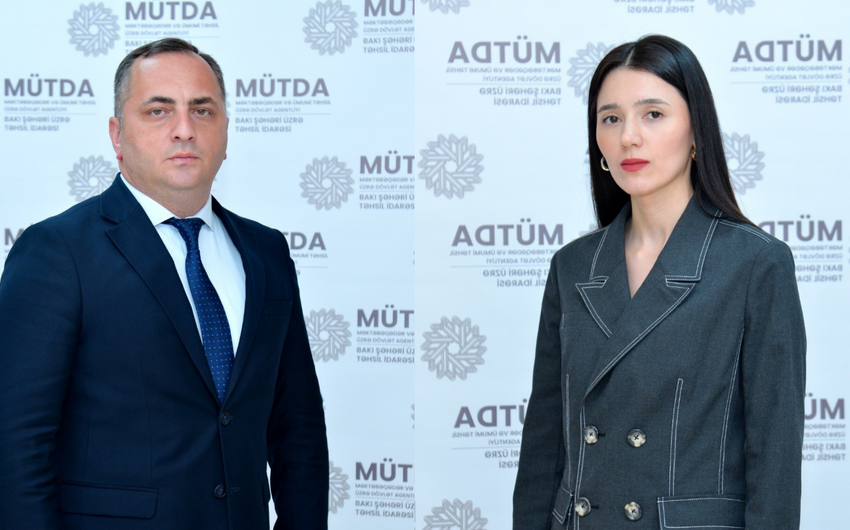 Bakı Şəhəri üzrə Təhsil İdarəsinə yeni kadr təyinatları olub