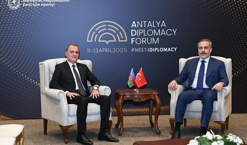 Ceyhun Bayramov Hakan Fidanla GÖRÜŞDÜ