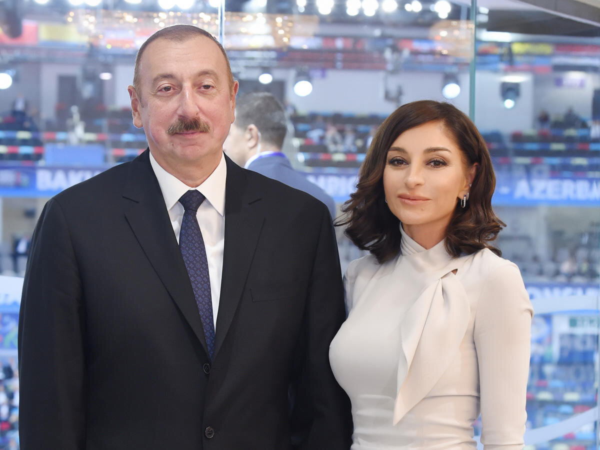 Prezidentlə xanımı alman lideri və yoldaşı ilə birgə  təşkil olunan konsertdə