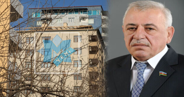 Sabiq deputatın tikdiyi binada işlər dayandırıldı