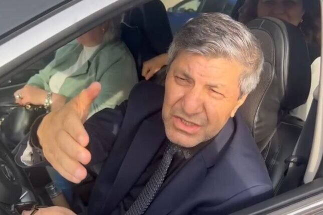 Əvəz Zeynallının azadlıqda ilk fotosu